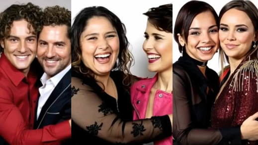 David Bisbal, Rosa López y Chenoa, concursantes de OT1