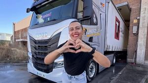 Muere Oti Cabadas, camionera e influencer, a causa de un derrame a los 41 años
