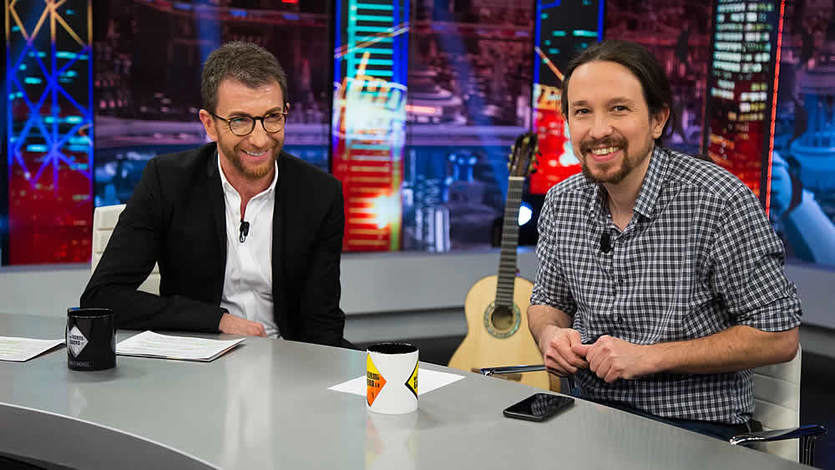 Pablo Iglesias, en su visita a 'El Hormiguero' hace unos años