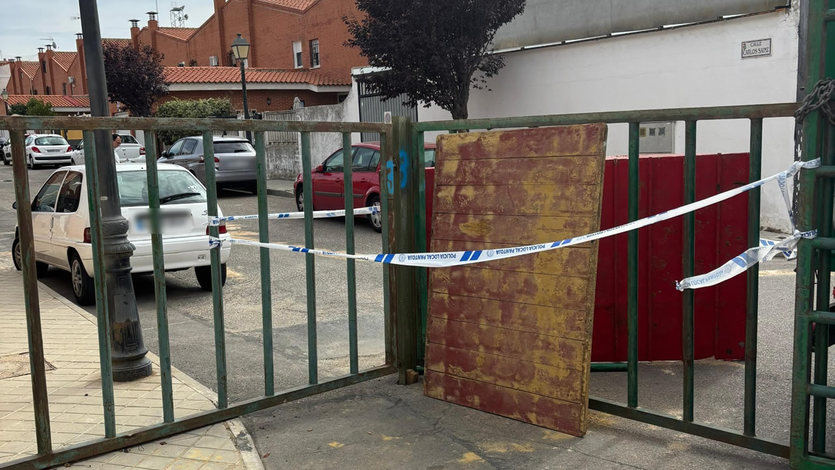 Lugar del incidente en Pantoja, Toledo
