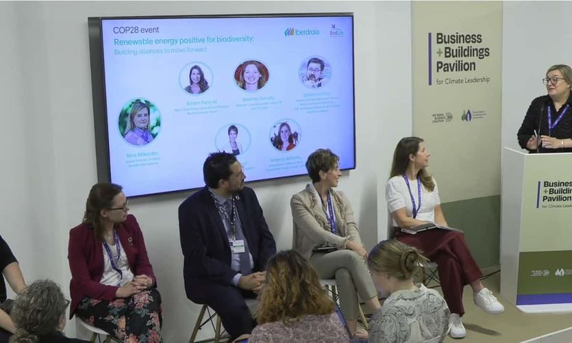 Participantes de la jornada en la COP28