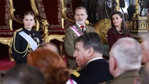 El Rey omitió 2 partes en su discurso de la Pascua Militar: Franco y su padre
