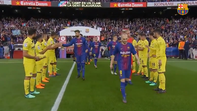 El Barça le agradece el pasillo al Villarreal con una manita (5-1)