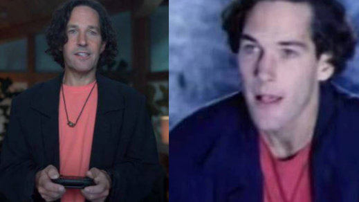 Paul Rudd promocionando la Nintendo Switch 2