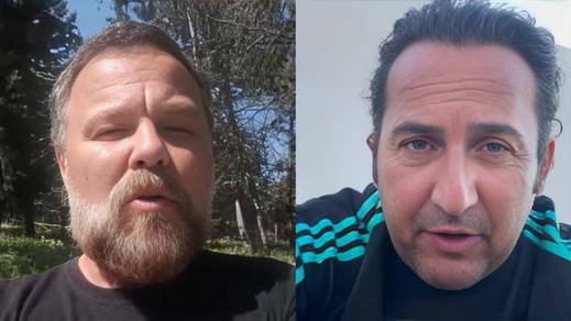 Pedro Torrijos, escritor e Iker Jiménez, presentador de televisión