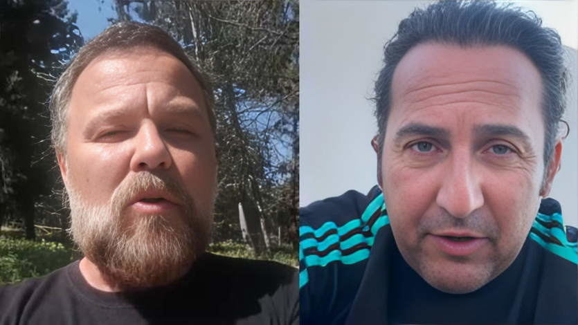 Pedro Torrijos, escritor e Iker Jiménez, presentador de televisión