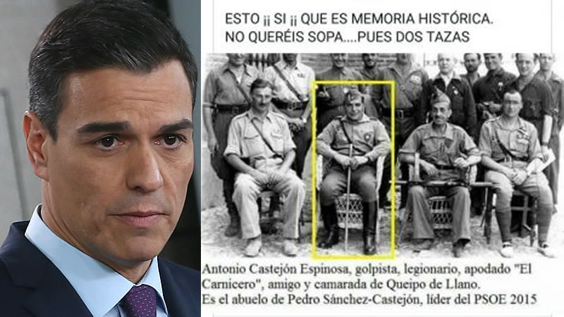 El bulo del abuelo de Pedro Sánchez: la fake new que fue viral
