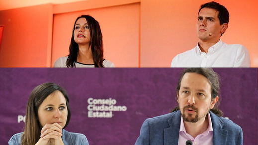 Antiguos tiempos en Podemos y Ciudadanos