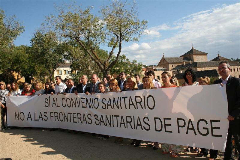 El PP-CLM comienza las movilizaciones para defender el convenio sanitario con Madrid