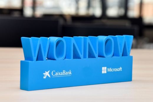 Imagen del Premio WONNOW impulsado por CaixaBank y Microsoft