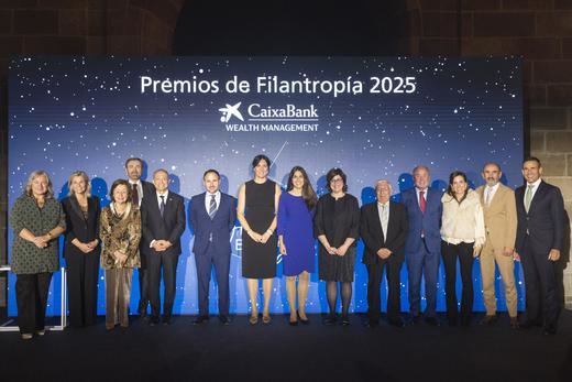 Galardonados en la octava edición de los Premios de Filantropía de CaixaBank Wealth Management