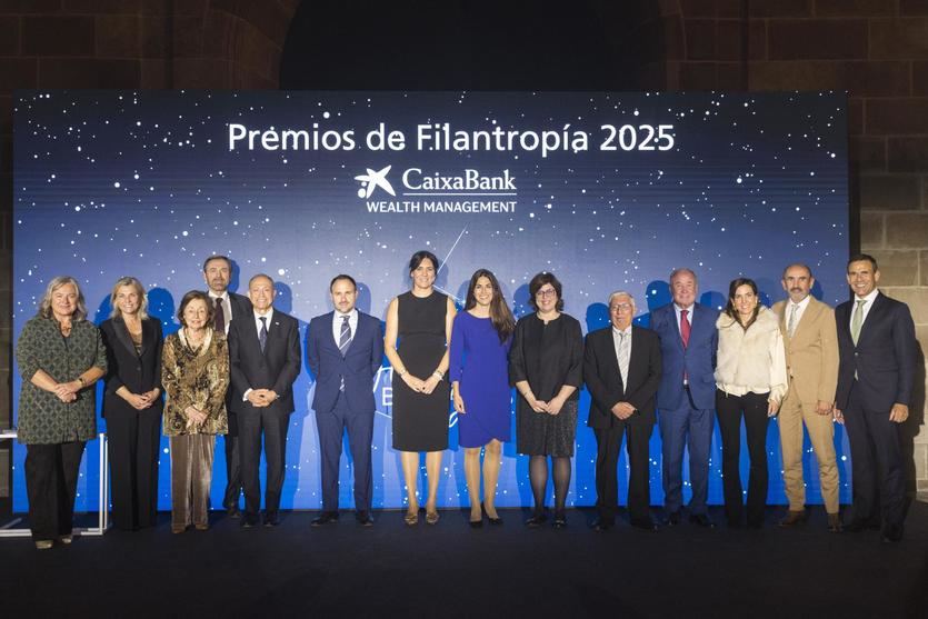 Galardonados en la octava edición de los Premios de Filantropía de CaixaBank Wealth Management