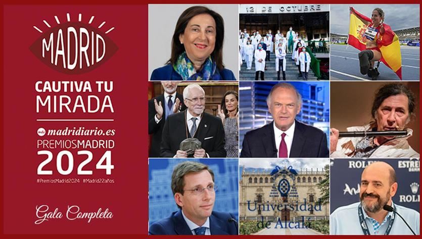 Galardonados de los XXII Premios Madridiario