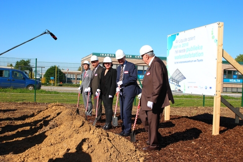 Toyota cede a Air Liquide un terreno para la primera estación pública de hidrógeno de Bélgica