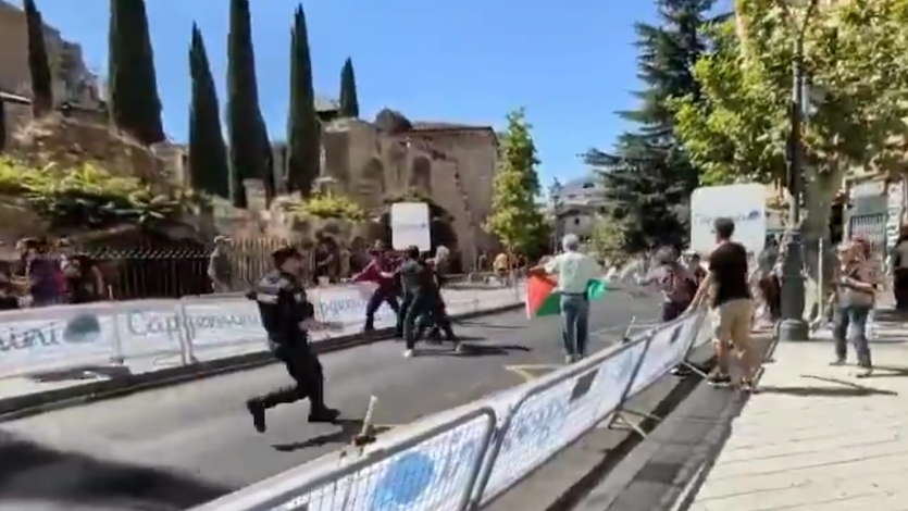 Momento de la detención