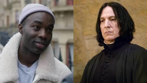 Paapa Essiedu y Alan Rickman