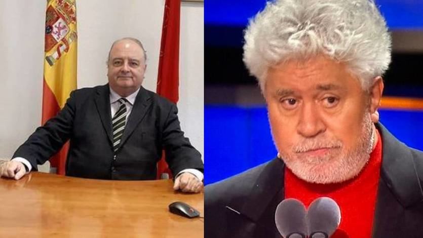 Juez Carretero y Pedro Almodóvar