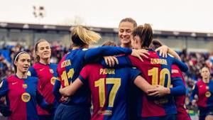 Supercopa femenina: El Barça le hace una 'manita' al Madrid para alzar su quinto título (5-0)