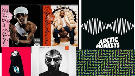 Portadas de OutKast, Arctic Monkeys...