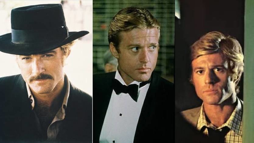 Robert Redford en distintas películas