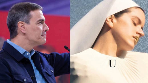 Pedro Sánchez y Rosalía