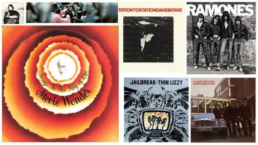 Portadas de discos de 1976