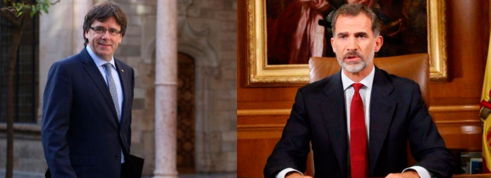 Puigdemont 'escribe' el discurso de Nochebuena del Rey que no emitirá TV3
