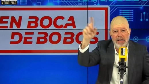 Héctor de Miguel parodiando a Nacho Abad