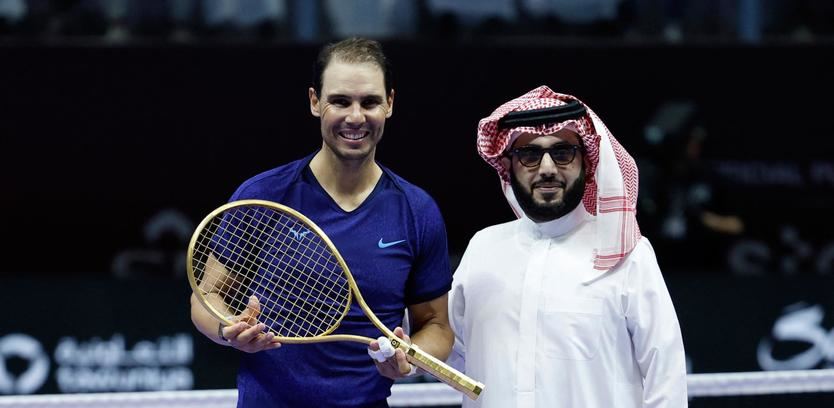 Rafa Nadal en Arabia Saudí