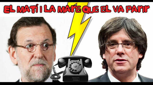 Un programa de radio catalán se burla de Rajoy y consigue cerrar una reunión con Puigdemont