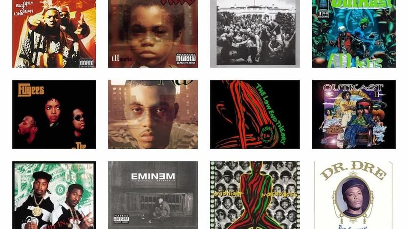 Portadas discos rap