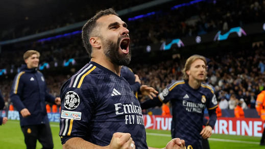 Alegría final para los merengues en el Manchester City - Real Madrid

