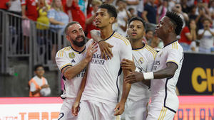 El Madrid sigue generando ilusión tras ganar 2-0 al United: golazos de Bellingham y Joselu