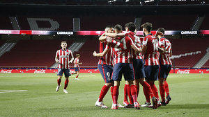 El Atleti sí quiere la Liga: 2-1 a la Real y liderato consolidado a falta de 2 partidos