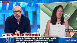 Risto Mejide "deporta" en directo a Rocío de Meer de 'Todo es mentira'