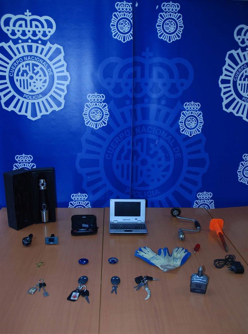 Esclarecidos 44 robos en vehículos en Cuenca