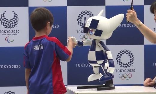 Robots mascotas Tokio 2020