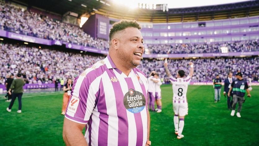 Ronaldo Nazario, ex futbolista del Real Madrid