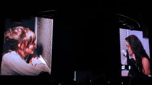 Aitana, con Rosalía en el 'confesionario'