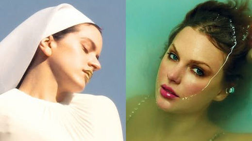 Rosalía y Taylor Swift
