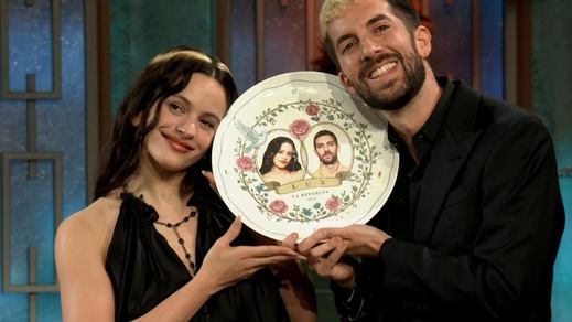 Rosalía y David Broncano