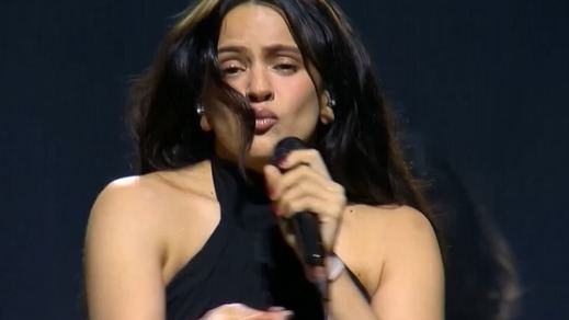 Rosalía, en el concierto benéfico 'Act X Palestine'