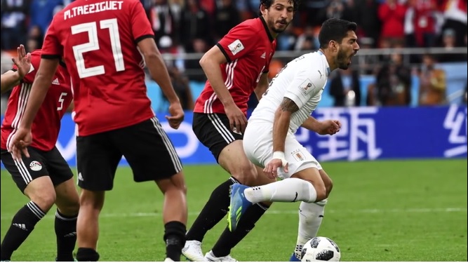 Rusia 2018: Egipto 0-1 Uruguay