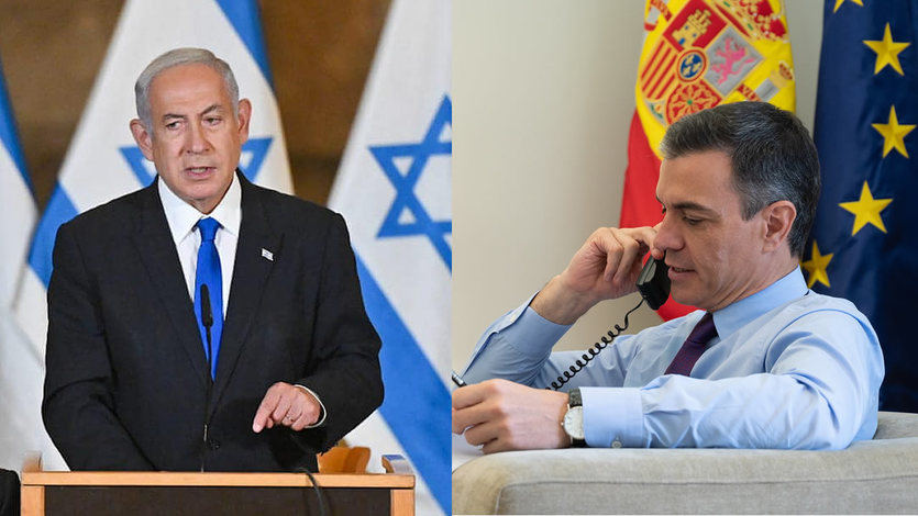 Sánchez y Netanyahu