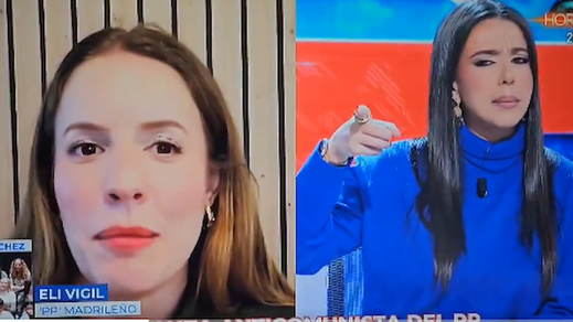 Elisa Virgil y Sarah Santaolalla