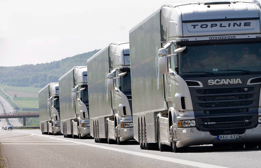 Scania muestra su sistema de conducción autónoma para camiones