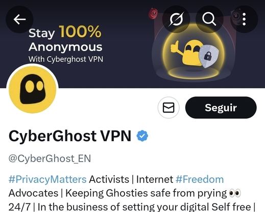 Caída del sistema de VPN CyberGhost a nivel mundial