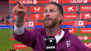 Sergio Ramos estalla y protagoniza un grave incidente con un aficionado del Sevilla: "¡Cállate ya, anda!"