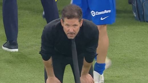 Simeone, tras picar a Vinicius