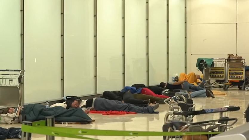 Personas sin hogar en Barajas